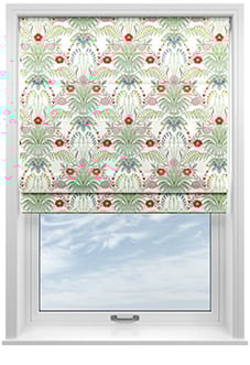 Cotswold Faux Silk, Lipstick - Motorised Roman Blind